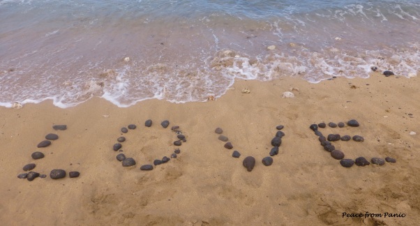 love rocks on beach - Copy